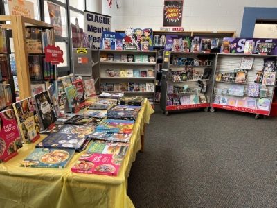 When the Scholastic Book Fair came to school